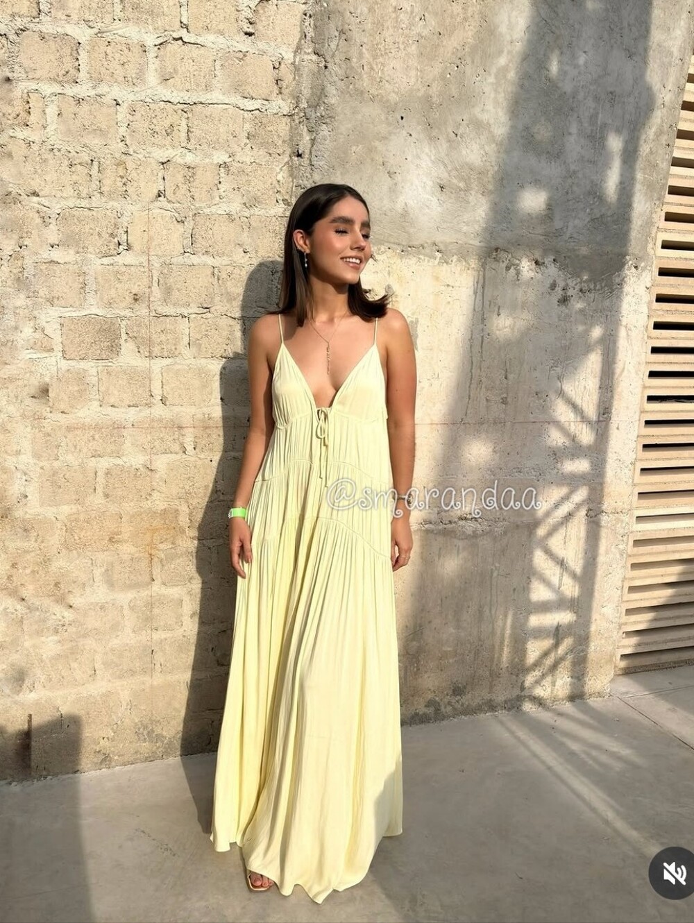 ZARA LONG RUCHED SATIN DRESS NWT